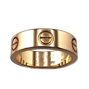 Love Screwdriver Gold Ring Nail No Stones